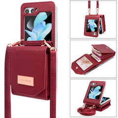 Estuche para teléfono de PU con billetera es...
