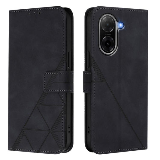Funda para teléfono con tapa de cuero con re...