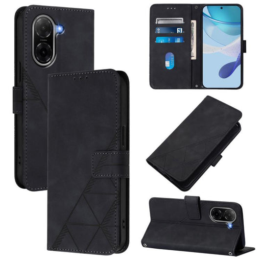 Funda para teléfono con tapa de cuero con re...