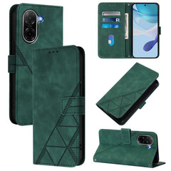 Funda para teléfono con tapa de cuero con re...