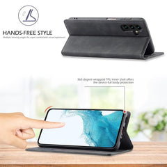 LC.IMEEKE Funda de cuero de microfibra para ...