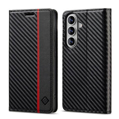 LC.IMEEKE Funda de cuero para teléfono con f...