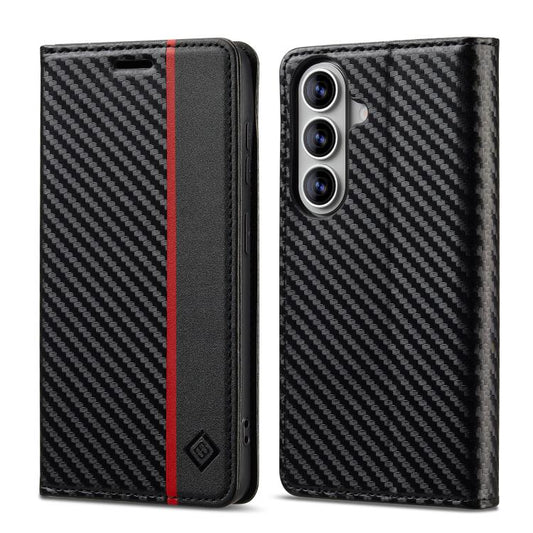 LC.IMEEKE Funda de cuero para teléfono con f...