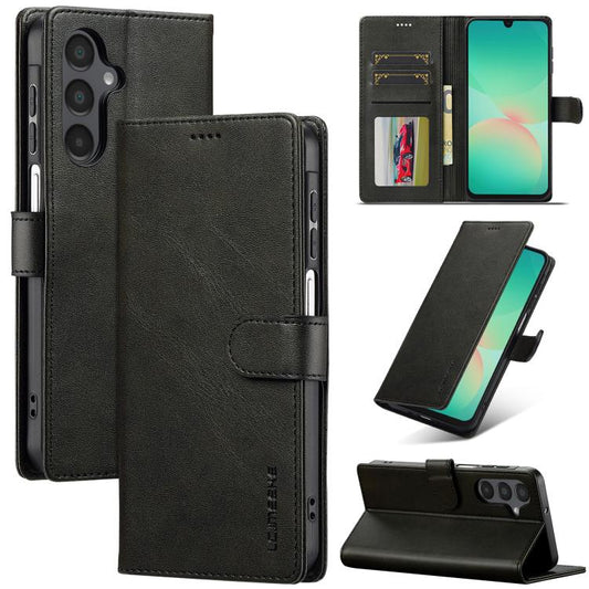 LC.IMEEKE Funda para teléfono de piel con te...