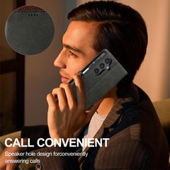 LC.IMEEKE Funda para teléfono de piel con te...