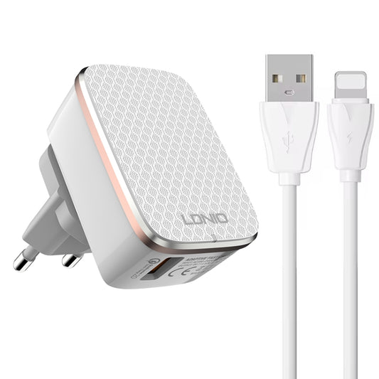 Cargador rápido USB LDNIO A1204Q QC3.0 de 18...