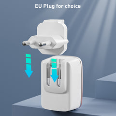 Cargador rápido USB LDNIO A1204Q QC3.0 de 18...