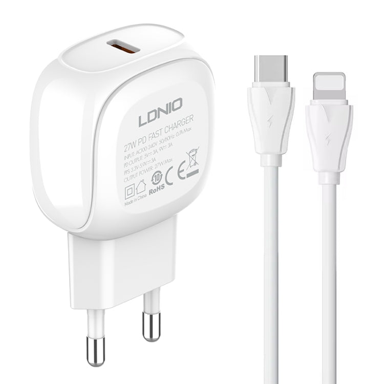 Cargador rápido LDNIO A1206C PD27W USB-C / T...