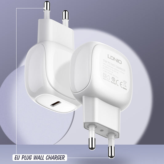Cargador rápido LDNIO A1206C PD27W USB-C / T...