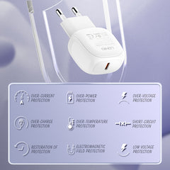 Cargador rápido LDNIO A1206C PD27W USB-C / T...