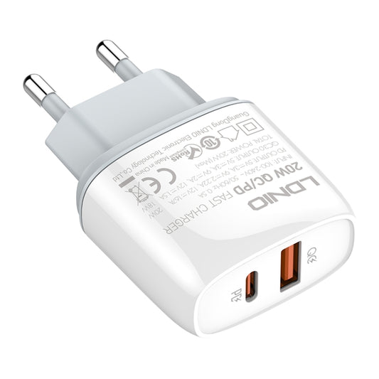 Cargador rápido USB + tipo C LDNIO Q229 QC3....