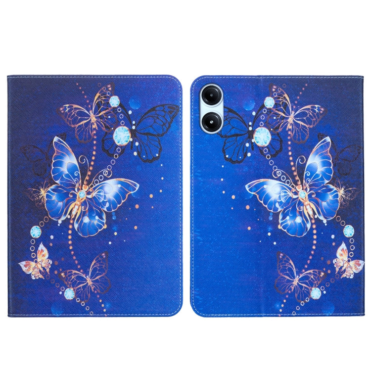 Funda de piel para tableta con dibujo de col...