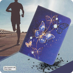 Funda de piel para tableta con dibujo de col...