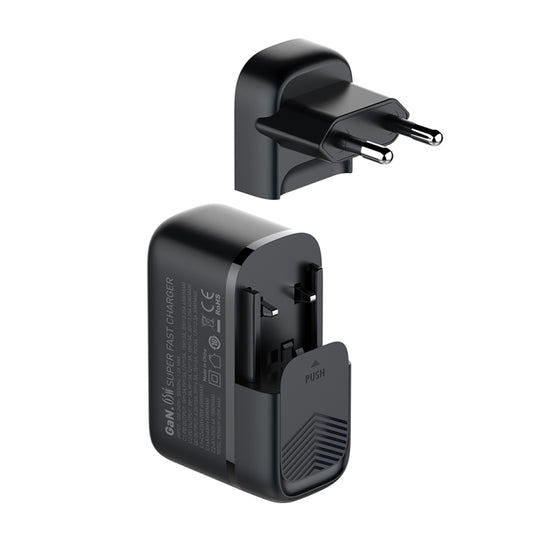 LDNIO Q366 65W USB + Cargador de puerto dual...