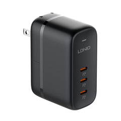 Cargador de interfaz LDNIO Q367 65W GaN con ...