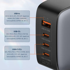 Cargador de interfaz USB+3 USB-C/Tipo C GaN ...