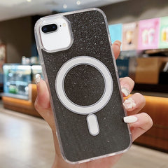 Funda para teléfono MagSafe con purpurina ac...