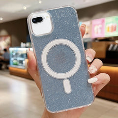 Funda para teléfono MagSafe con purpurina ac...