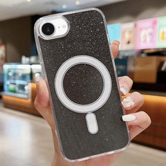 Funda para teléfono MagSafe con purpurina ac...