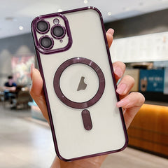 Estuche para teléfono con revestimiento elec...