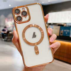 Estuche para teléfono con revestimiento elec...
