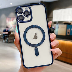 Estuche para teléfono con revestimiento elec...