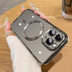 Estuche para teléfono con revestimiento elec...