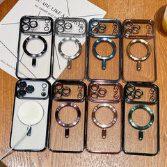 Estuche para teléfono con revestimiento elec...