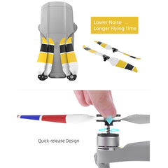 2 pares para hélices de liberación rápida DJI Mavic Air 2