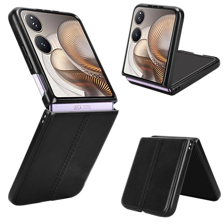 Funda para teléfono con tapa trasera cosida ...
