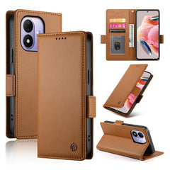 Funda para teléfono de cuero esmerilado con ...