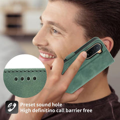 Funda para teléfono de piel sintética y TPU ...