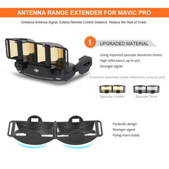 Para DJI Mavic Air Remote Control Hood Mirror Extended Range
