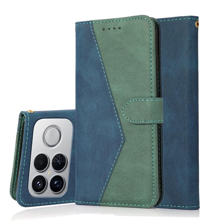 Funda de cuero para teléfono con costuras de...