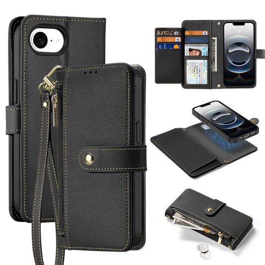 Funda para teléfono con cremallera y cordón ...