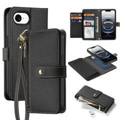 Funda para teléfono con cremallera y cordón ...