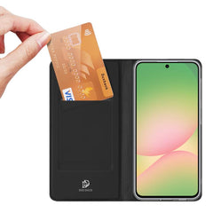 Funda de cuero con tapa para teléfono DUX DU...