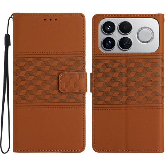Funda de cuero para teléfono con efecto piel...