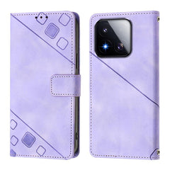 Funda para teléfono de piel con relieve y ta...