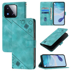 Funda para teléfono de piel con relieve y ta...