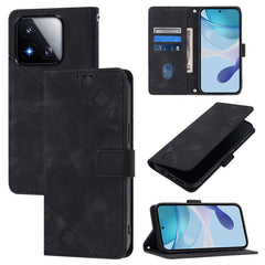 Funda para teléfono de piel con relieve y ta...