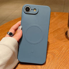 Funda magnética para teléfono MagSafe de sil...
