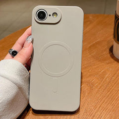 Funda magnética para teléfono MagSafe de sil...