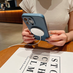 Funda magnética para teléfono MagSafe de sil...