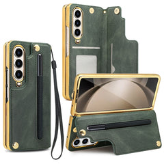 Funda de teléfono de PU con tapa y soporte p...