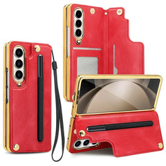 Funda de teléfono de PU con tapa y soporte p...