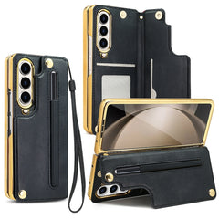 Funda de teléfono de PU con tapa y soporte p...