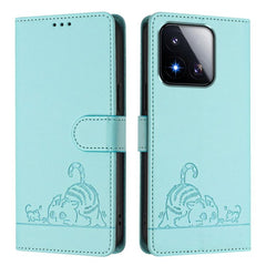 Funda para teléfono de cuero RFID con estamp...