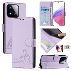 Funda para teléfono de cuero RFID con estamp...