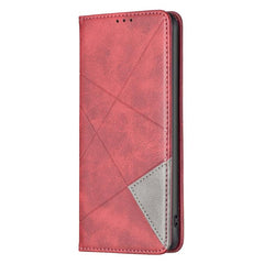 Funda de cuero magnética para teléfono con t...